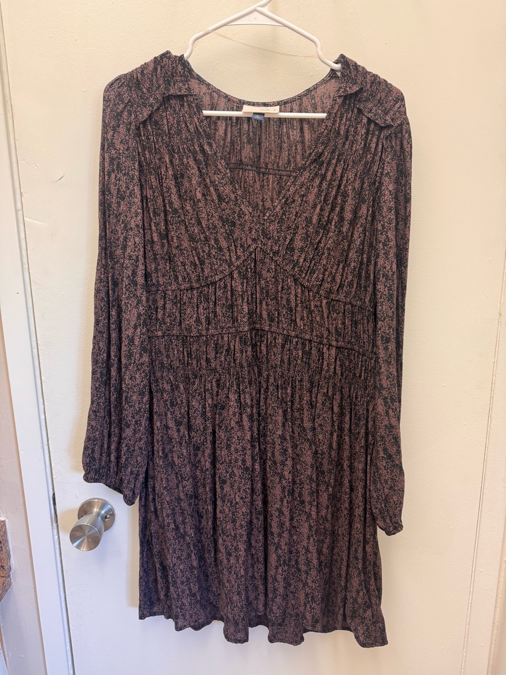 Universal thread brown flowy dress